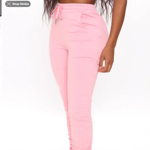 Fashion Nova | Pants u0026 Jumpsuits | Chase The Bag Stacked Pant Hot Pink Size  S | Poshmark